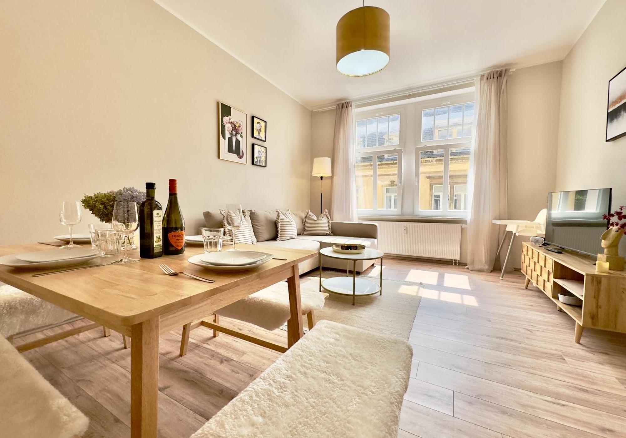 Bautzen Living Appartement - Zentrumslage Parkplatz Babybett Extérieur photo